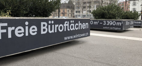 werbetechnik aus winterthur/gebäudebeschriftung/signaletik. naef macht sichtbar.