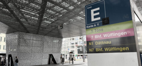 werbetechnik aus winterthur/gebäudebeschriftung/signaletik. naef macht sichtbar.